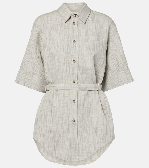 Tod's Wool, cotton, and silk top