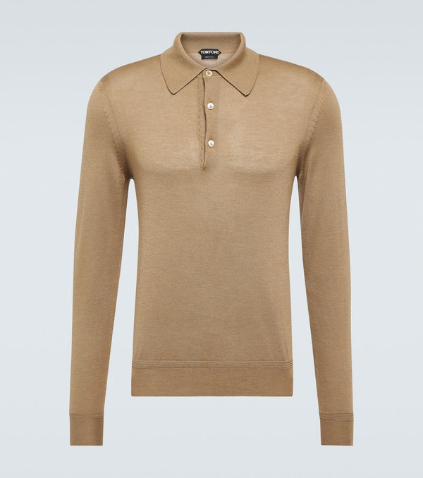 Tom Ford Cashmere and silk polo shirt