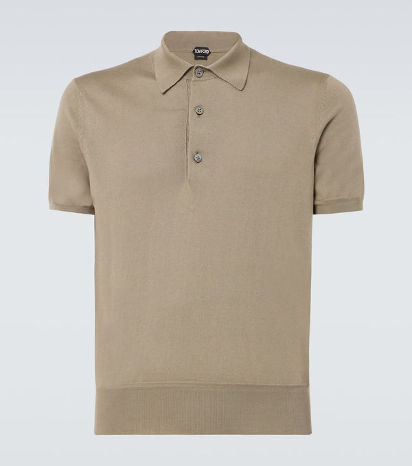 Tom Ford Cotton jersey polo shirt