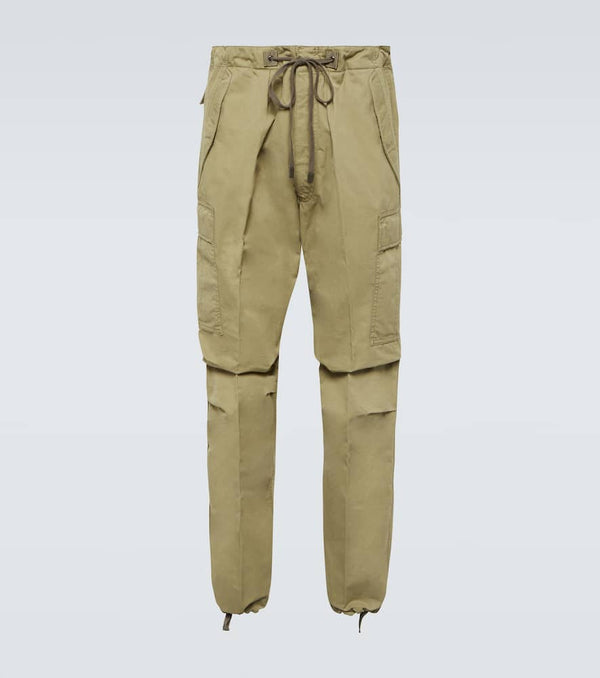 Tom Ford Enzyme cotton twill cargo pants