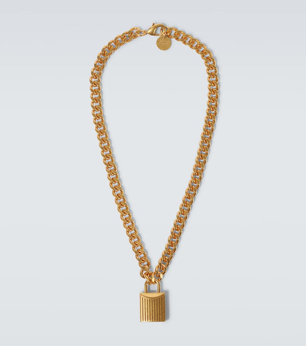 Tom Ford Padlock chain necklace