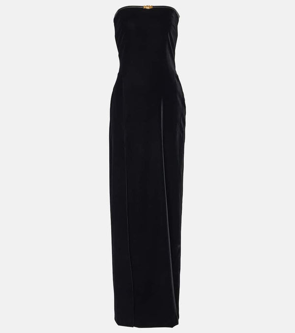 Tom Ford Strapless velvet gown