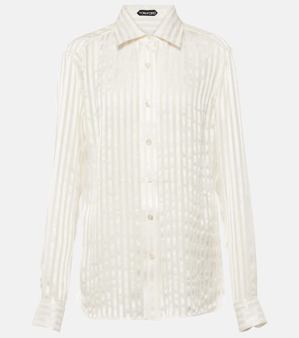 Tom Ford Striped silk shirt