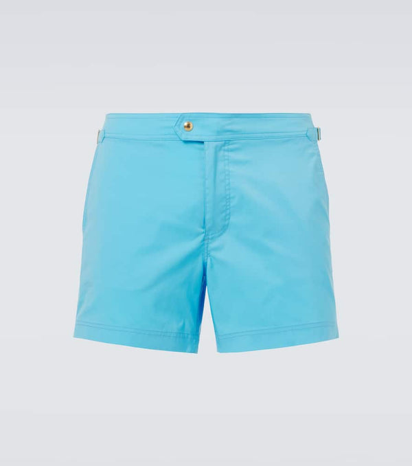 Tom Ford Technical poplin swim shorts