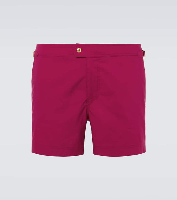 Tom Ford Technical poplin swim shorts