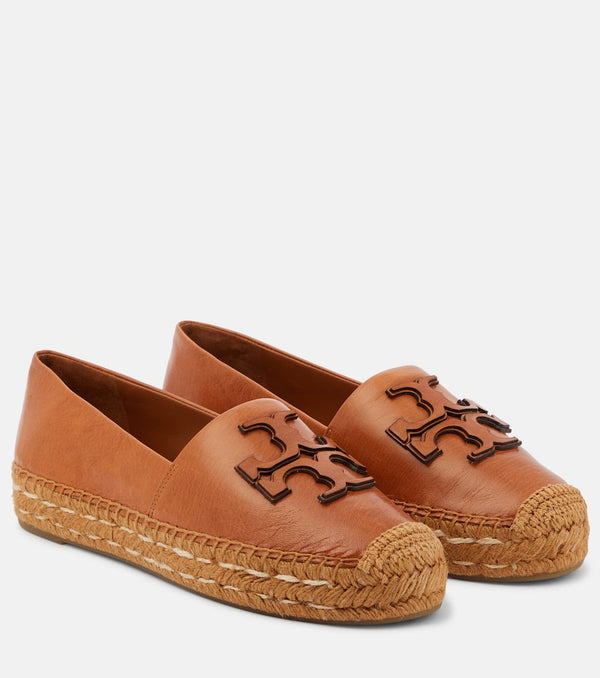 Tory Burch Ines leather platform espadrilles