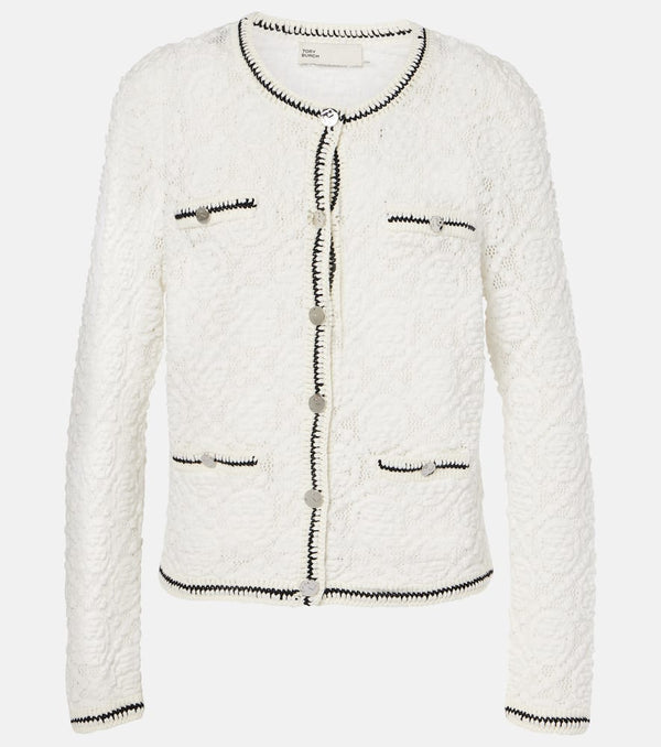 Tory Burch Kendra cotton cardigan