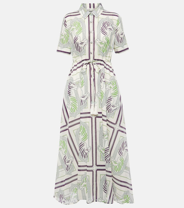 Tory Burch Printed cotton shirt dress