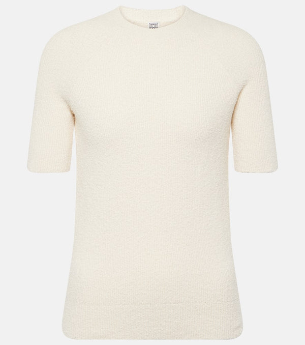 Toteme Cotton-blend terry T-shirt