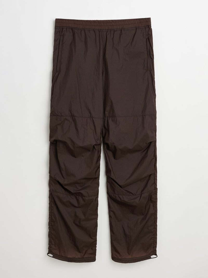 TRÈS BIEN everywear Parachute Pants Nylon Brown