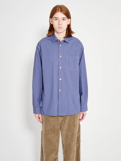 TRÈS BIEN everywear Universal Shirt Cotton Blue