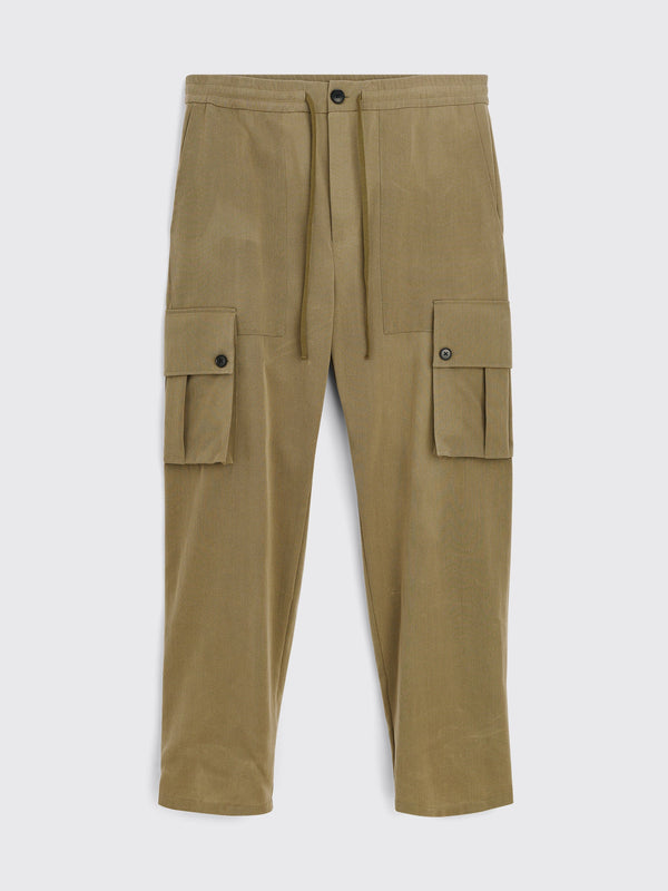 TRÈS BIEN everywear Cargo Pants Wool  Cotton Beige