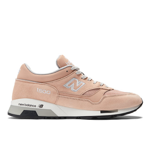 New Balance Made in UK 1500 in Pink Grey White Suede Mesh