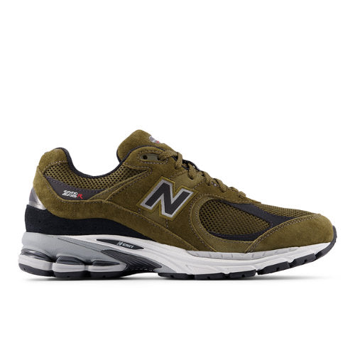 New Balance 2002R in Brown Black Suede Mesh