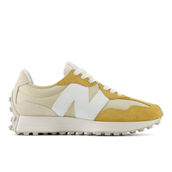 New Balance 327 in Beige Brown Suede Mesh