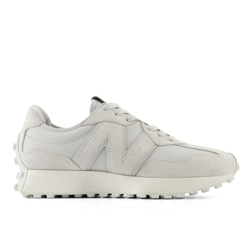 New Balance Unisex 327 in Grey Suede/Mesh, 