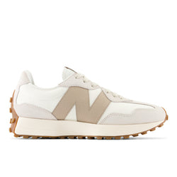 New Balance Unisex 327 in Beige/Brown Suede/Mesh, 