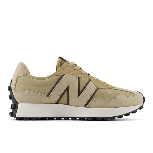 New Balance 327 in Beige Brown Suede Mesh