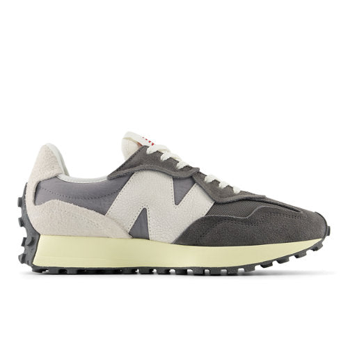 New Balance 327 in Grey Suede Mesh