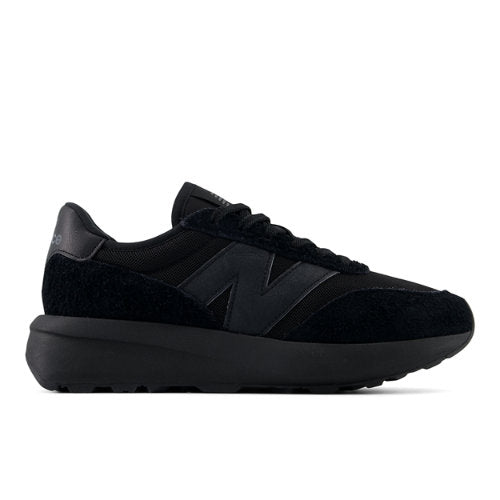 New Balance Unisex 370 Black Grey