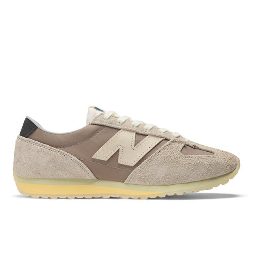 New Balance 471 Grey Days in Brown Grey Suede Mesh
