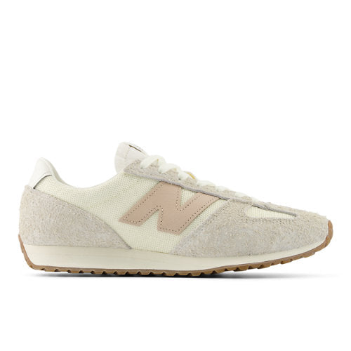 New Balance 471 in Beige Brown Suede Mesh