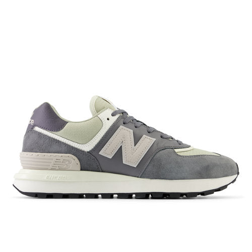 New Balance 574 LEGACY in Grey Suede Mesh