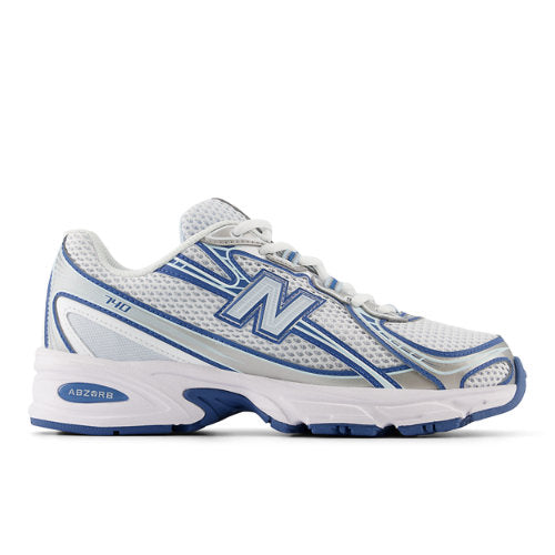 New Balance Unisex 740 in Blue/White Synthetic, 