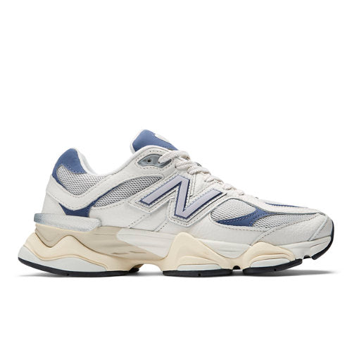 New Balance 9060 in White Blue Leather