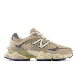 New Balance 9060 in Brown Grey Beige Suede Mesh