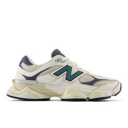 New Balance 9060 in White Green Grey Leather