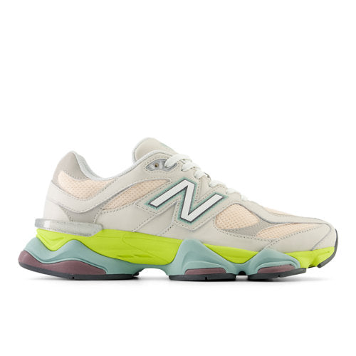 New Balance 9060 in Beige Pink Grey Leather