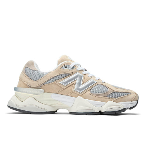 New Balance 9060 in Beige Grey Brown Suede Mesh