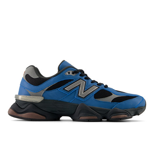 New Balance 9060 in Blue Black Brown Leather