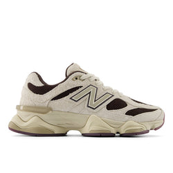 New Balance Sydney's Signature Collection 9060 in Beige Brown Black Suede Mesh