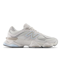 New Balance Unisex 9060 in Grey/Blue Leather, 