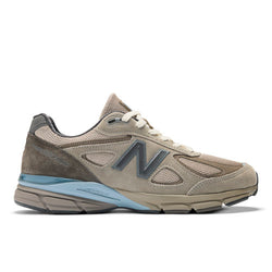 New Balance Auralee x Made 990v4/Mesh Grey Brown Blue