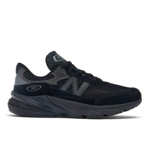 New Balance Made in USA 990v6 in Black Leather