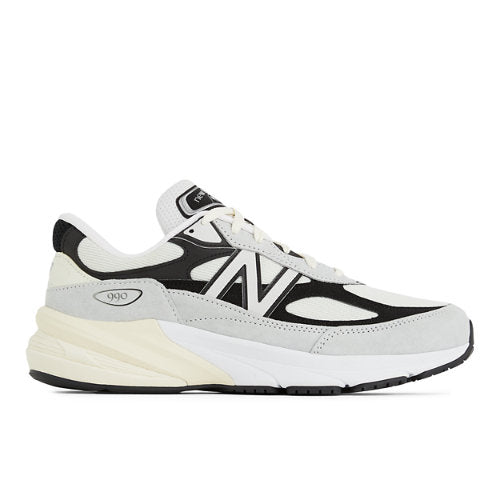 New Balance Made in USA 990v6 in Grey Black Leather