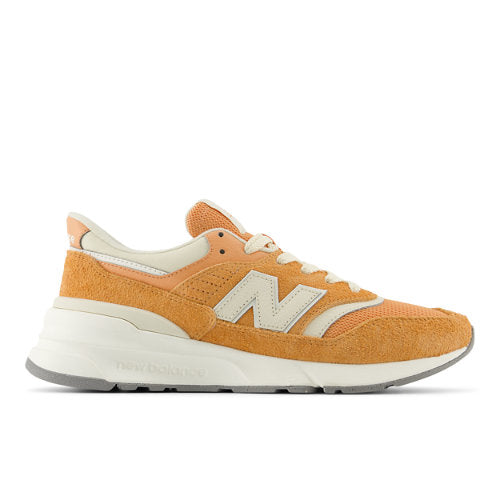 New Balance 997R in Orange Beige Suede Mesh