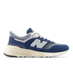 New Balance Unisex 997R in Blue/Grey Suede/Mesh, 