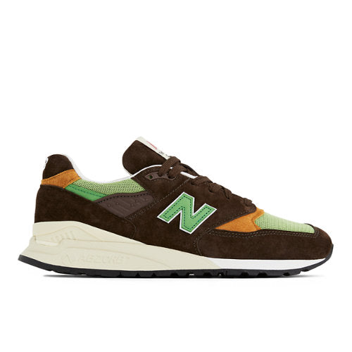 New Balance Made USA 998 Brown Green