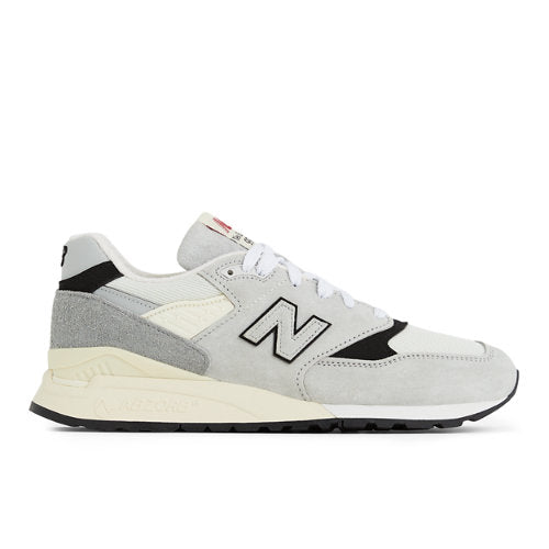 New Balance Made in USA 998 in Grey Black Leather