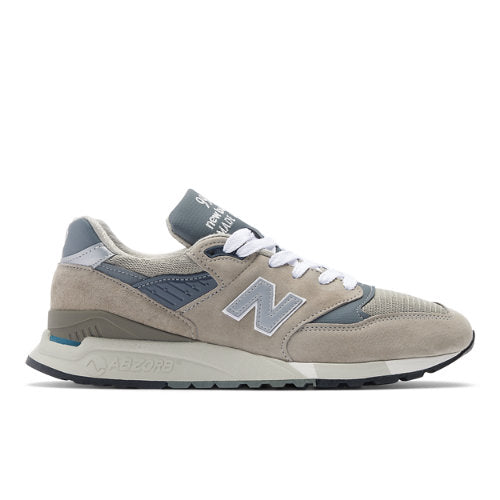 New Balance Made in USA 998 Core in Grey Leather