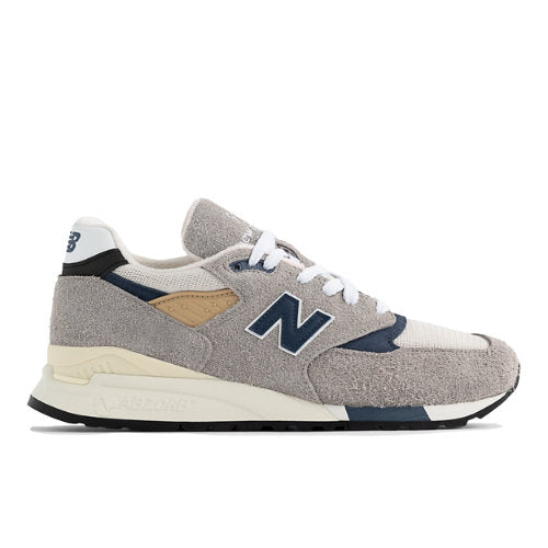 New Balance Made in USA 998 in Grey Blue Leather