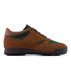 New Balance RAINIER LOW in Brown Green Grey Leather