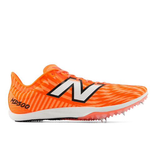 New Balance FuelCell MD500 V9 in Orange White Synthetic