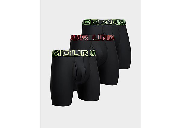 Under Armour 3 Pack Boxers  Black