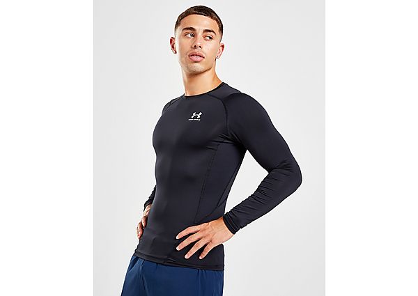 Under Armour  HeatGear Armour Compression Long Sleeve Tee Black