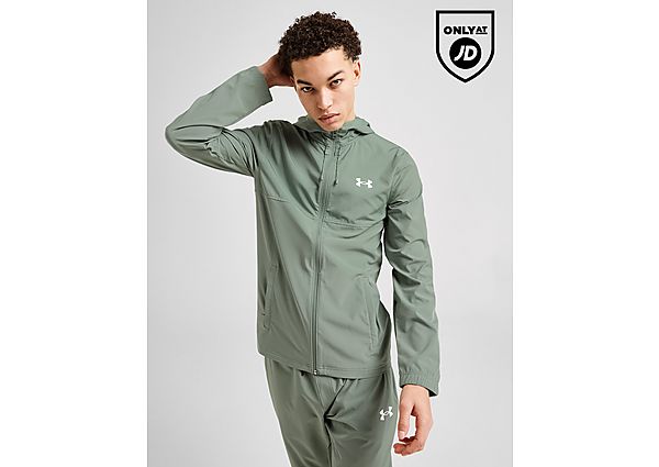 Under Armour Lock Up Woven Mix Jacket  Green